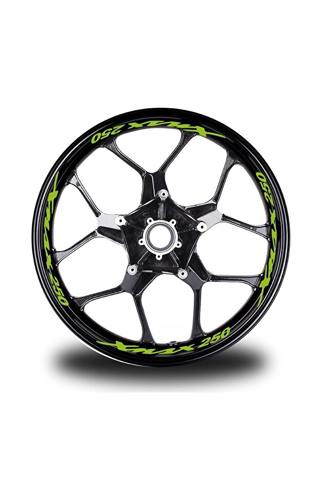 ملصق حروف Xmax 250 مكتوب مكون من 16 قطعة