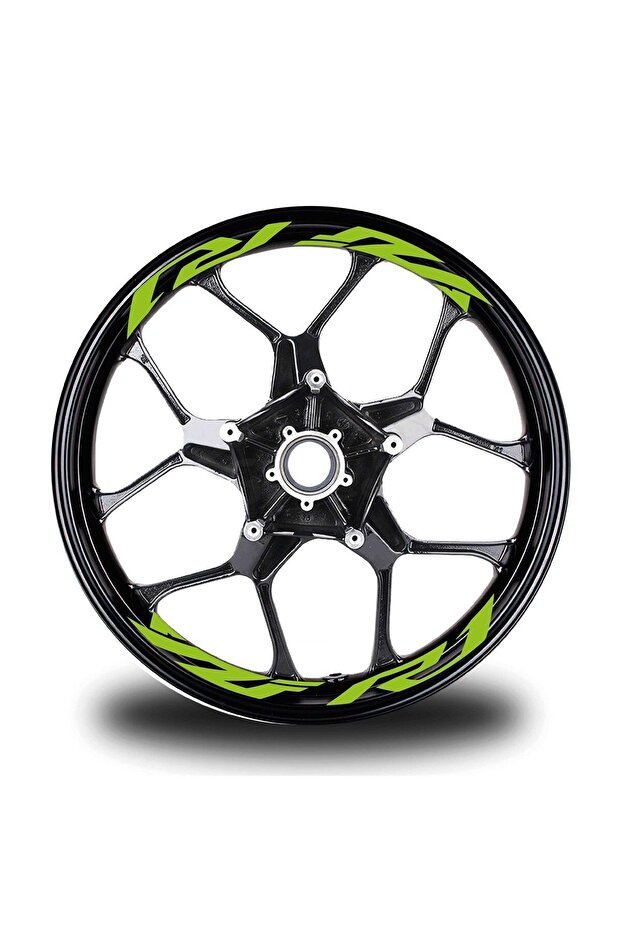 ملصق لاصق مكتوب على حافة العجلة 8Li لـ Yzf R1
