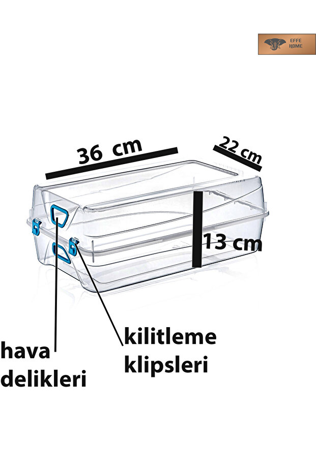Lüx Erkek Ayakkabı Saklama Düzenleme Kutusu 1 Adet - 3