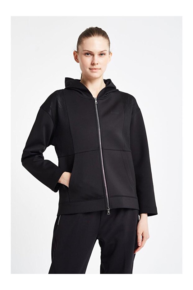 Women's Zippered Hooded Sweatshirt 24N-2126 24Ntbl002126