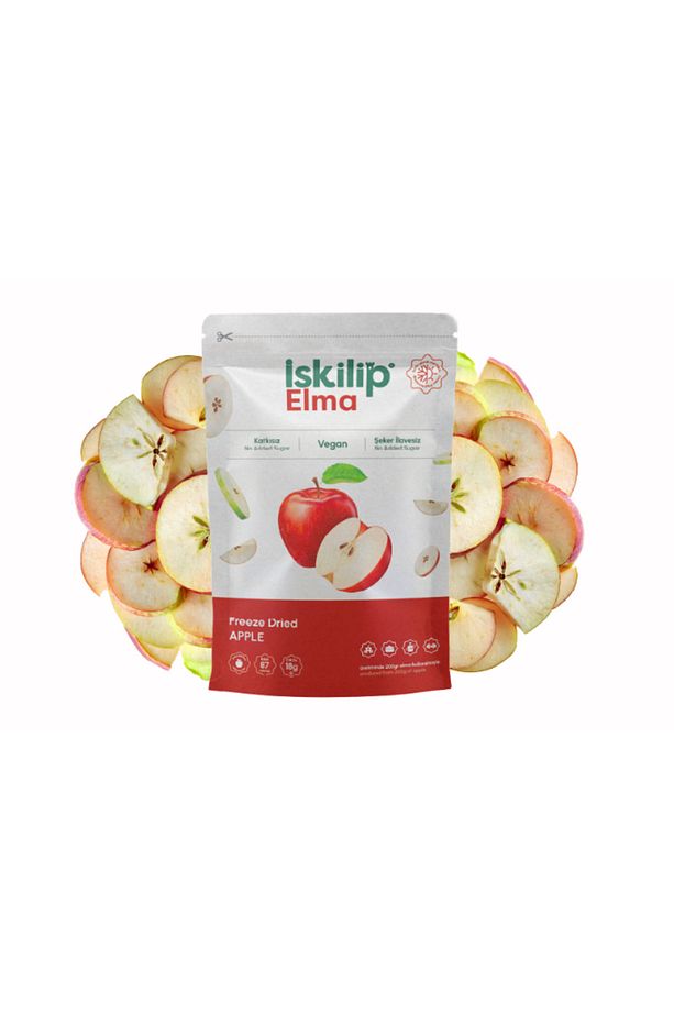 Dondurularak Kurutulmuş Meyve Tanışma Paketi Çilek Kivi Cennet Hurması Elma Ayva Portakal Meyve Cips - 7