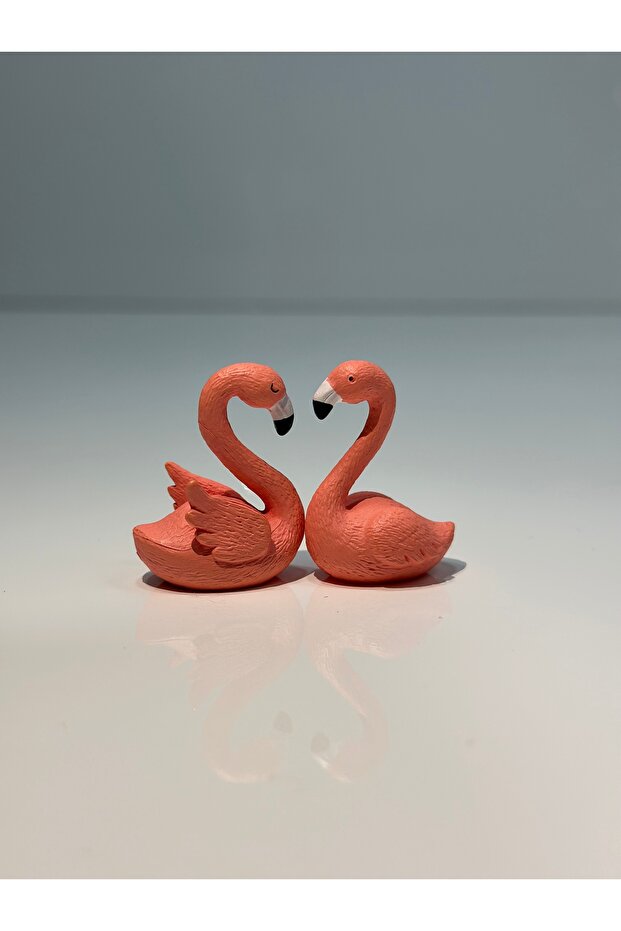 Miniature Swan 2Pcs Love Car Ornament Home Decor