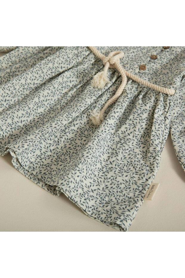 Tiny House Düğmelı Elbise Ekru - 3