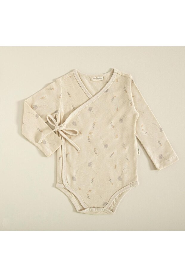 Hug Me Çiçekli Body Bej - 1
