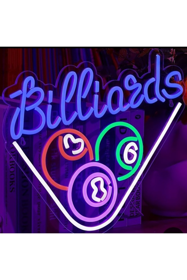 NEON LED IŞIKLI BİLARDO - 4