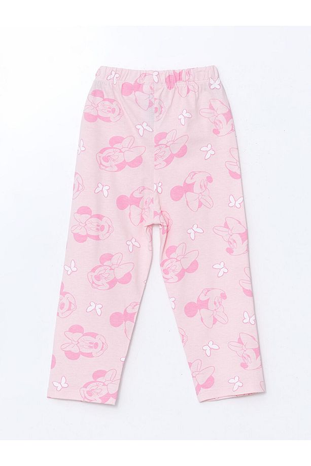 LCW baby Minnie Mouse Baskılı Kız Bebek Pijama Takımı - 5