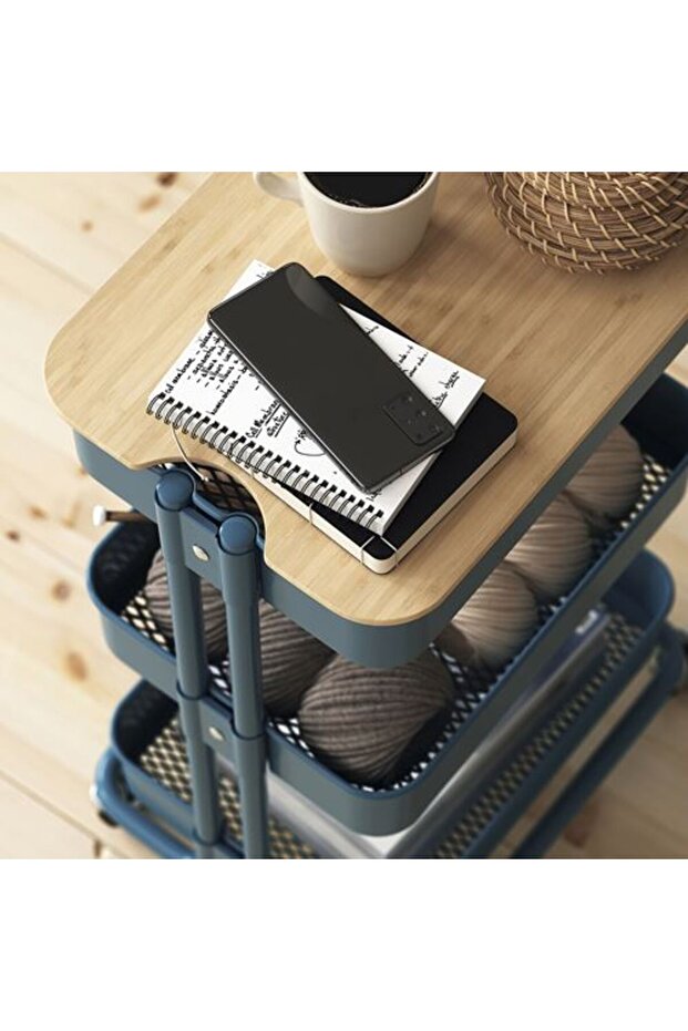 NORRAVA, servis arabası kapağı, bambu, 42x31 cm - 2