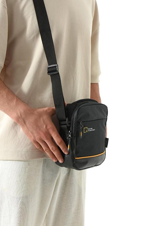 Men's Shoulder Bag Handheld 23*14 cm Crossbody Messenger Bag Mega Bag Parachute Fabric