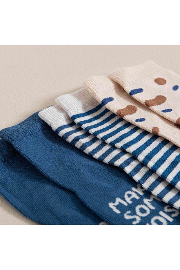 Abstract 3 Lü Çorap Ekru - 3