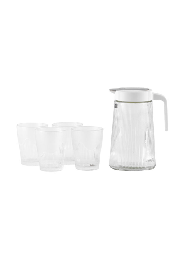 5-Piece Water Jug and Cup Set- RF12208