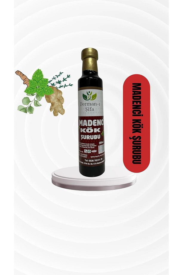 DERMAN-I ŞİFA Madenci Kök Şurubu 250ml - 1