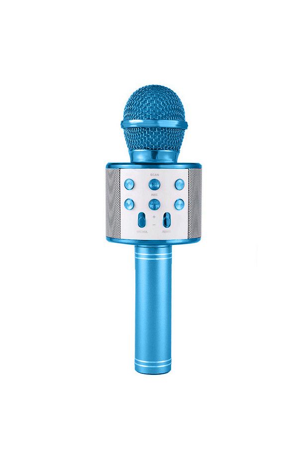 Karaoke Mikrofon Bluetooth, Usb, Hafıza Kartı Ve Aux Girişli Ws-858 - 1