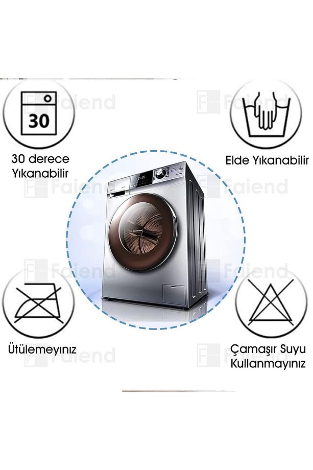 Lastikli JAKARLI Esnek Sandalye Örtüsü Düz Desen Sandalye Kılıfı (tekli) - 4