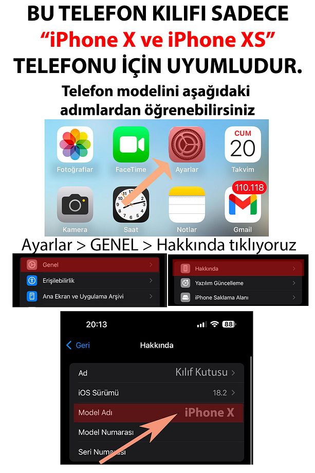 iPhone X / XS Uyumlu Scarface Dolar Tasarımlı Şeffaf Silikon Kılıf - 2