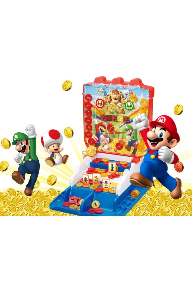 Games Super Mario Lucky Coin Game, Tabletop Skill and Action Game - 7