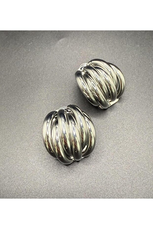 Silver Model Earrings - 3