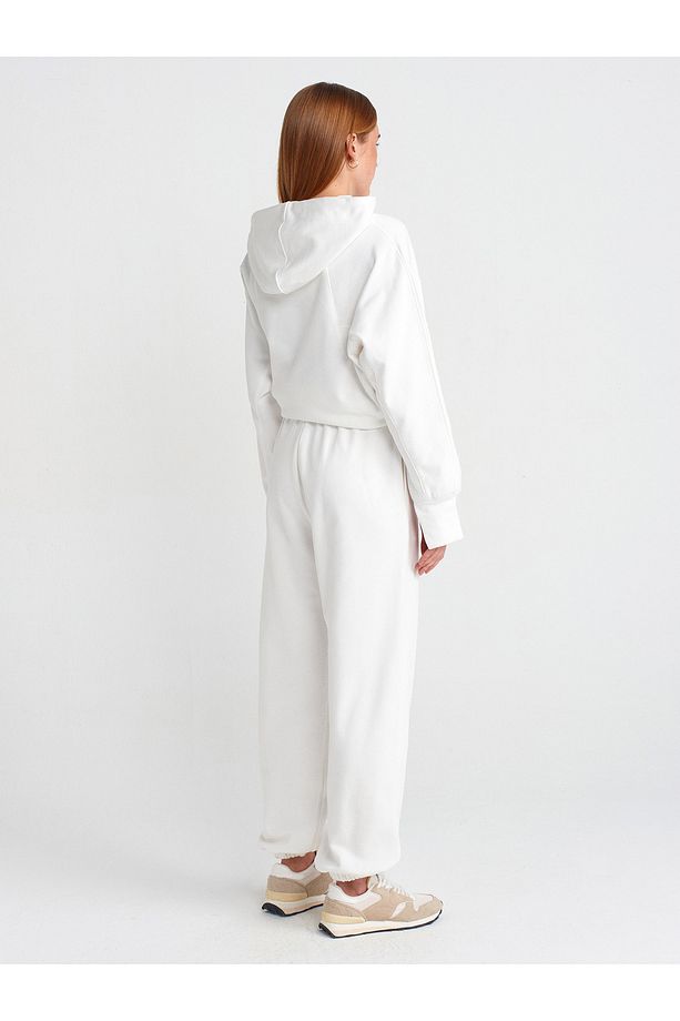 70458 Basic Jogger Pantolon-ekru - 2
