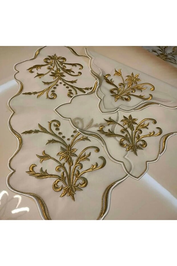 Karlla peçete set (3parça - 1