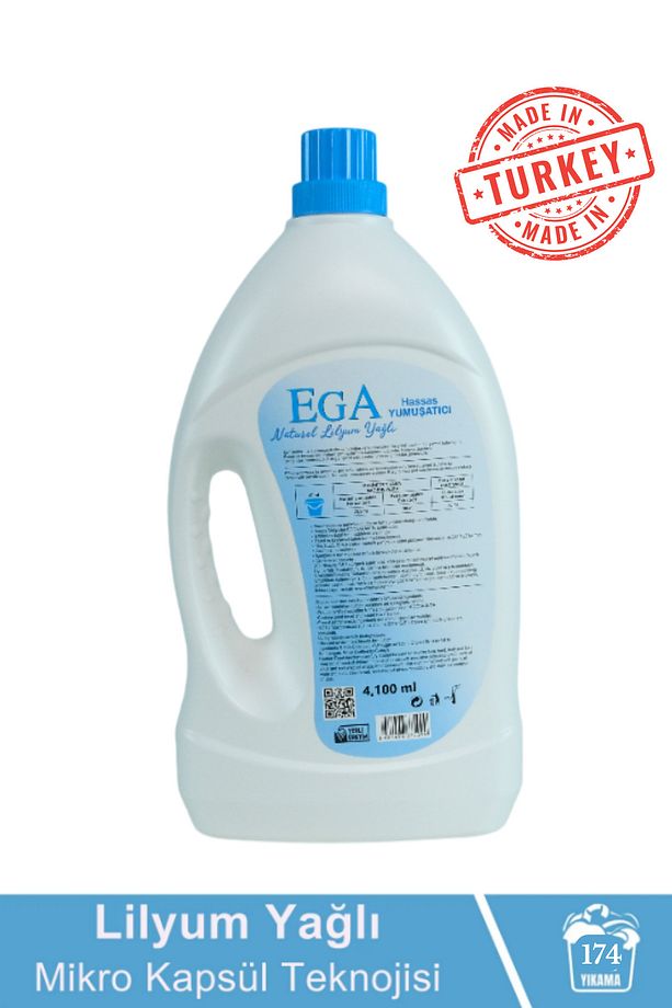 Power Jel Beyaz Sıvı Yıkama Deterjanı 3900 ml +Lilyum Aktif Kapsül Teknolojili Yumuşatıcı 4100 ml - 6