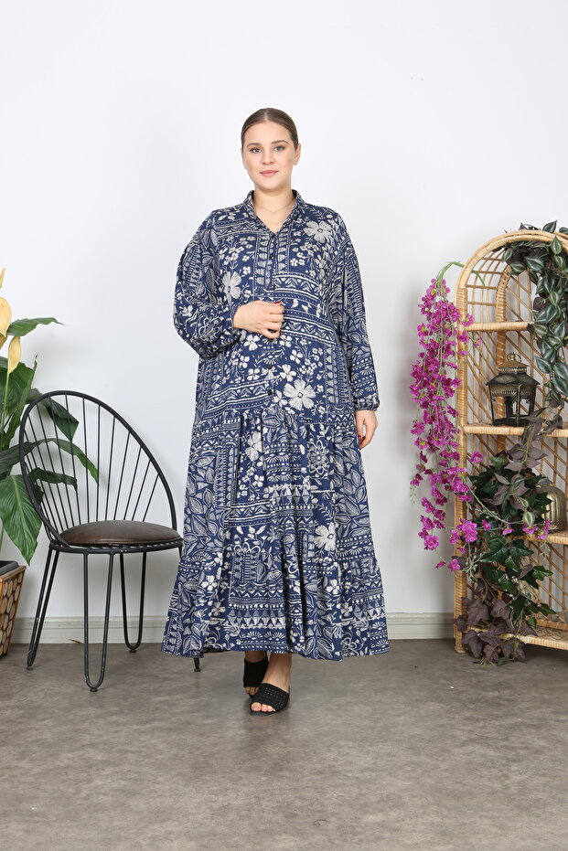 Women's Large Size Licra Dress