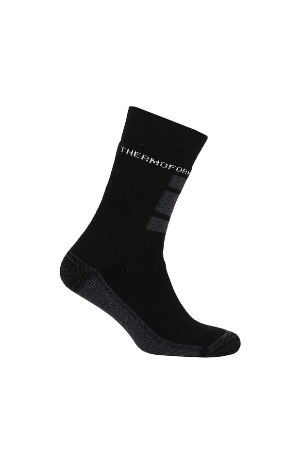 Worker Çorap 3'lü Paket Siyah - 5