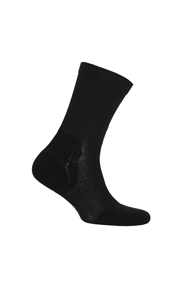Active Çorap Unisex 3'lü Paket Siyah - 5