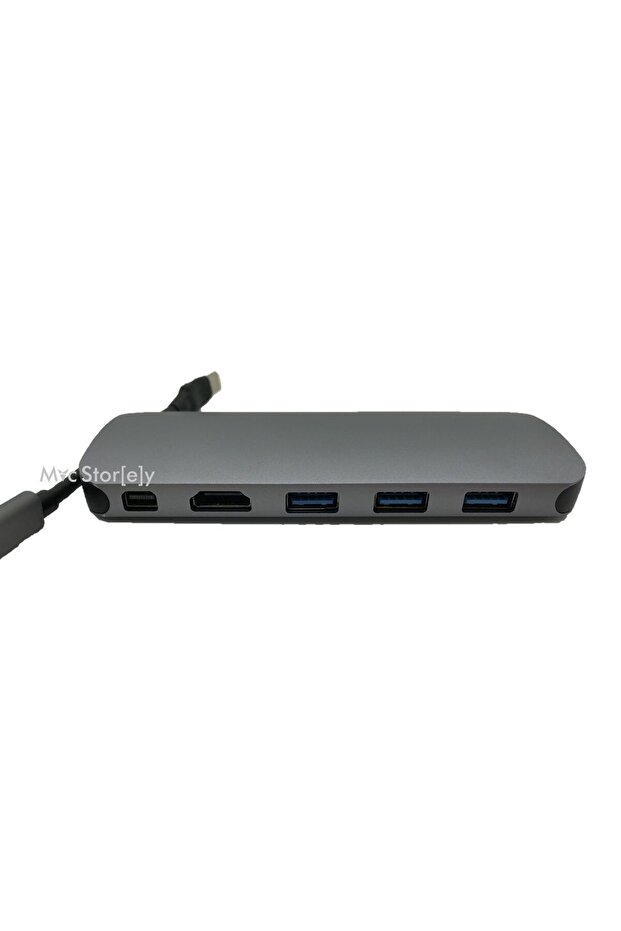 Type-C Adaptör Type-C HDMI Çevirici USB-C Hub USB Çoğaltıcı - 1
