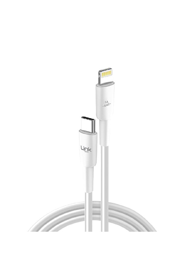 K608 Type-c To Iph Lightning 30w 2mt Şarj Kablosu Beyaz - 1