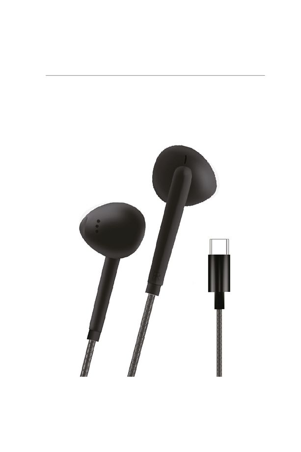 H36 Type-c Stereo Kulak Içi Kablolu Kulaklık - 1