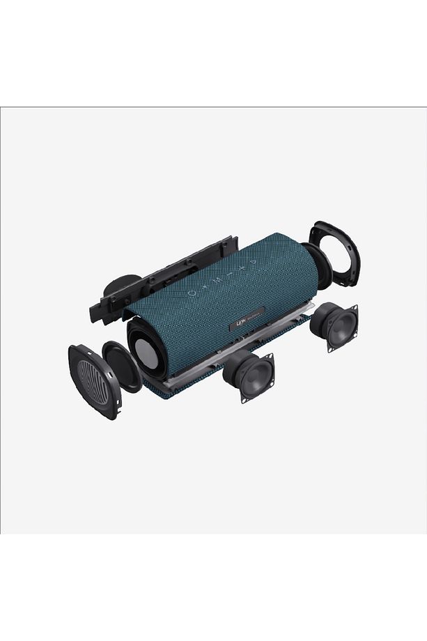 Link Tech R127 Premium Ipx5 Rgb Bluetooth Hoparlör Mavi - 3