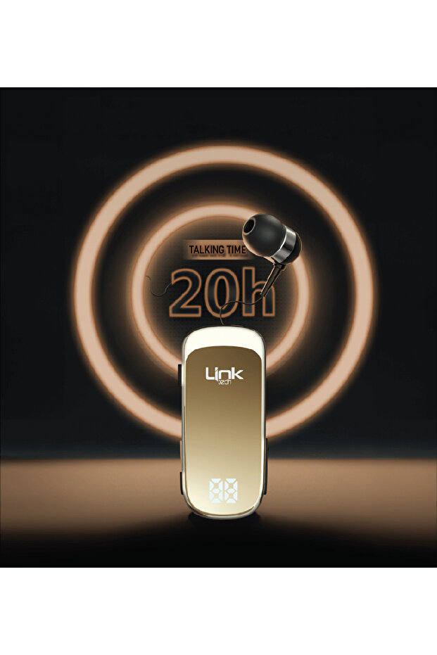 Link Tech V81 Makaralı Titreşimli Bluetooth Kulaklık - 3