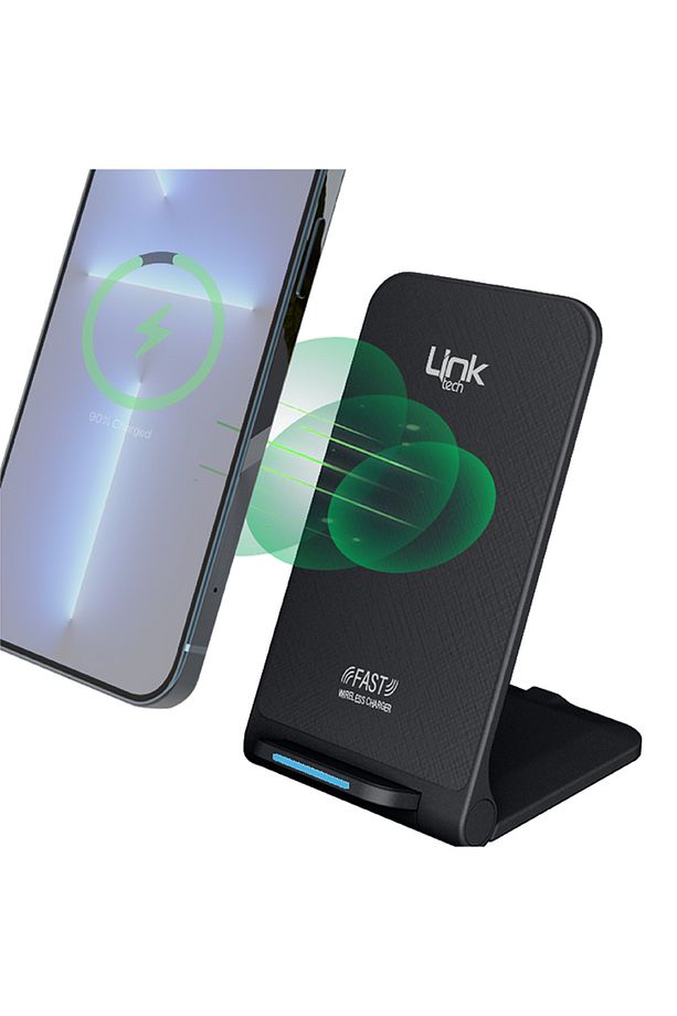 Link Tech W515 15w Hızlı Şarj Destekli Katlanabilir Kablosuz Şarj Standı - 2
