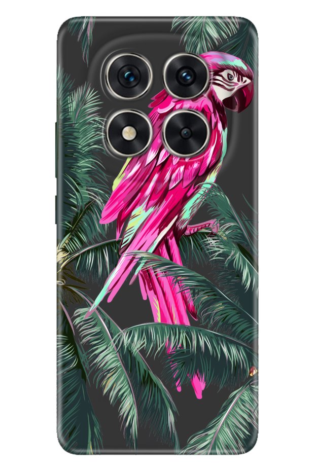 حافظة Redmi Note 15 Pro Plus+ 5G مصنوعة من السيليكون مطبوع TPU ببغاء