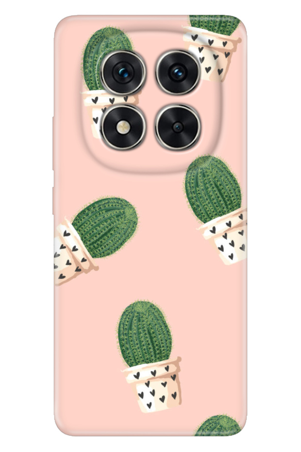 Redmi Note 15 Pro Plus+ 5g Case Patterned Silicone Printed Cover Cactus