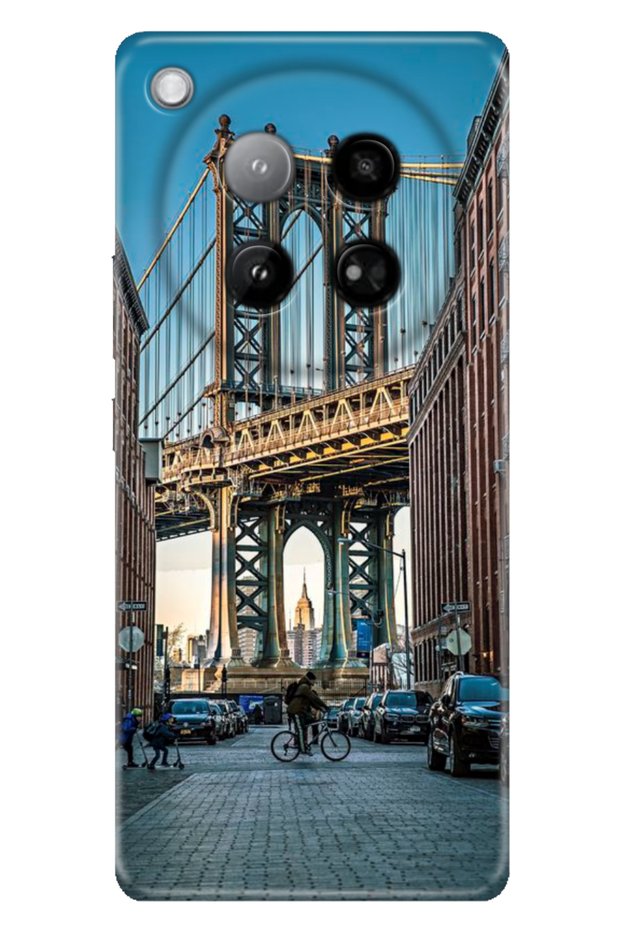 Brooklyn Bridge Printed Tpu Silicone for Infinix Zero 40 4g Case Pattern