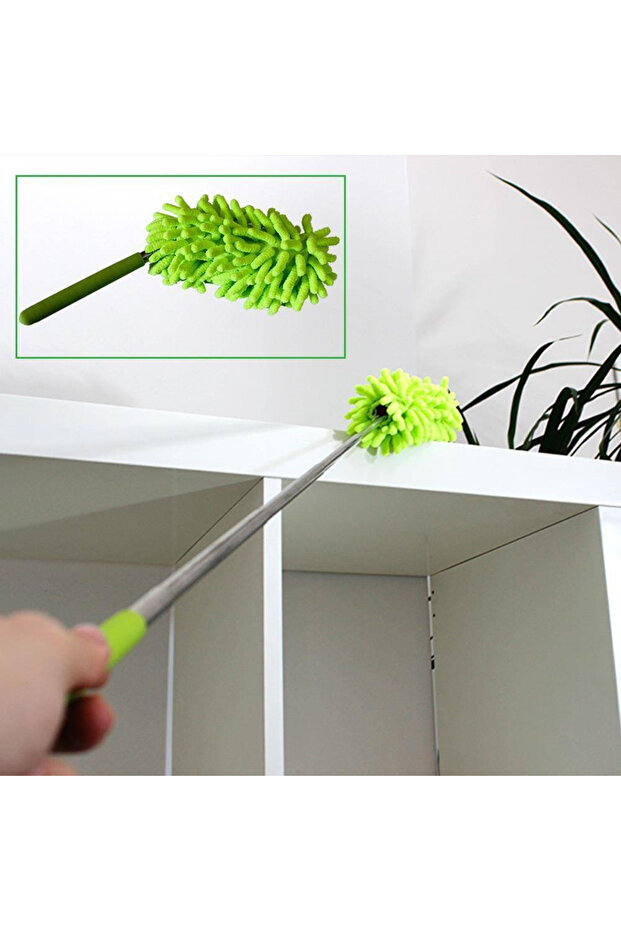 جهاز غبار من الألياف الدقيقة - فرشاة غبار مع كتاب رف - 3