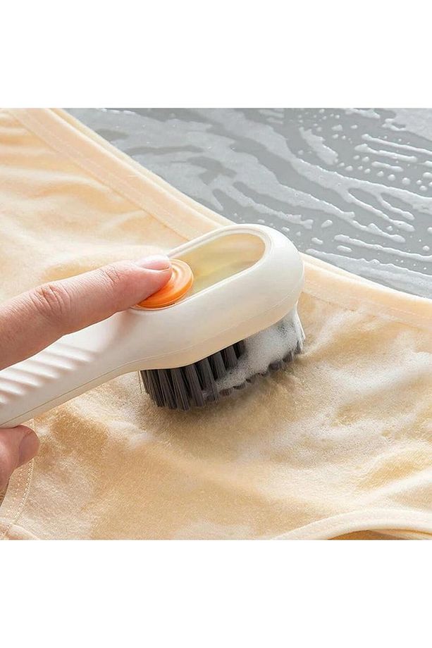 Ergonomik Deterjan Hazneli Çok Amaçlı Temizlik Fırçası - Ayakkabı ve Botlar İçin Pratik Çözüm - 6