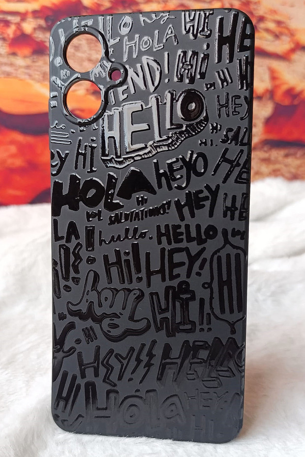 Cover for Galaxy A05 Lkl01 Special Design Lacquer Patterned Case Hihello