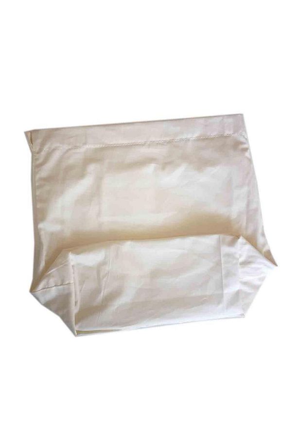 Çanta Aksesuar Örgü Çantaya Hazır Astar Tabanlı 22X12Cm Krem - 1
