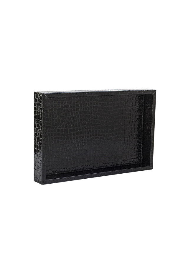 Shiny Crocodile Black-Small - 5