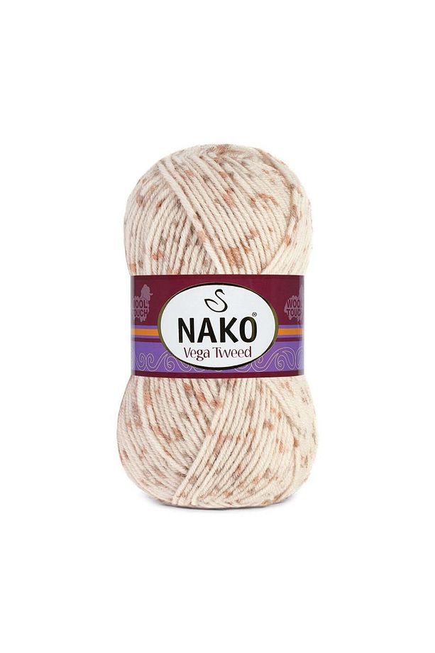 VEGA TWEED -35032- Premium Akrilik El Örgü Ipi Yünü - Yumuşak Atkı Bere Yelek Hırka İpi (TEK YUMAK) - 2