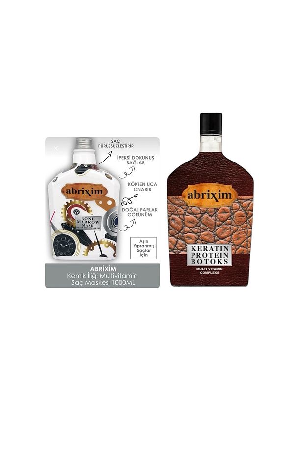 keratin protein ve botoks abrixim kemikiligi saç maskesi - 1