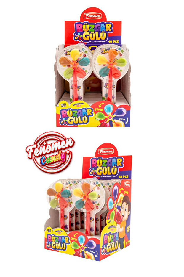 حلوى وردة الرياح 1 قطعة - 3