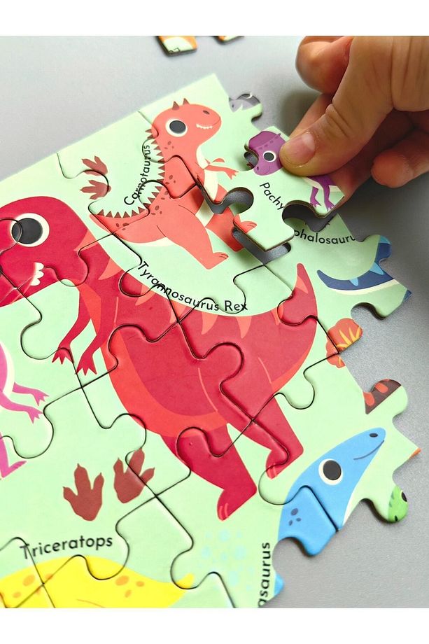 Dinozorlar-cretaceous Dönemi Mini Puzzle | 40 Parça 3-7 Yaş - 6