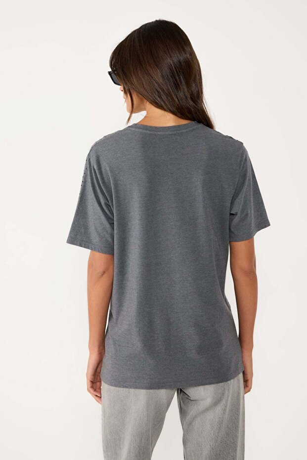 Bequemes Basic-T-Shirt - 6
