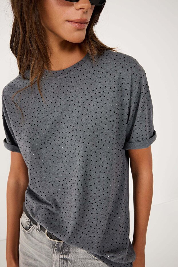 Bequemes Basic-T-Shirt - 1