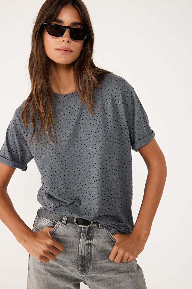 Bequemes Basic-T-Shirt - 5