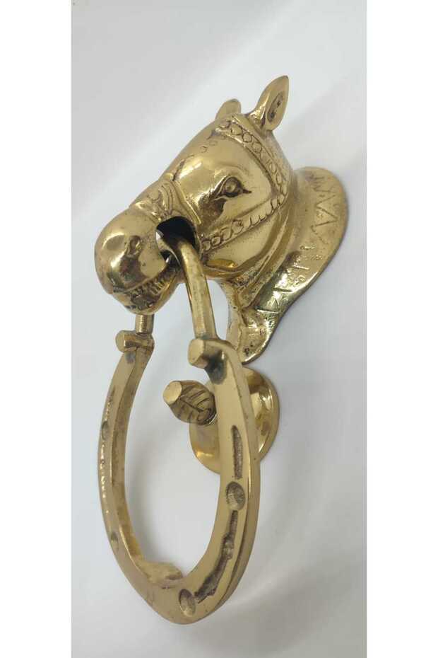 Brass Horse Head Door Knob