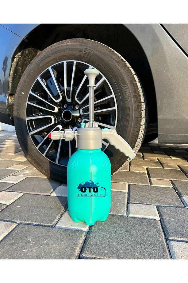 Köpük Atan Pompa – Araba Yıkama Köpük Pompası, Yüksek Basınçlı Ayarlanabilir Başlık,  2 Litre - 9
