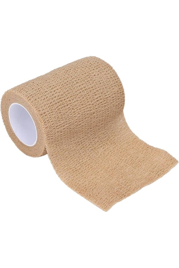 Koban Bandage Self-Adhesive Bandage Coban Bandage Wrap Bandage 7.5Cmx4.5 M. 1 Piece Skin Color